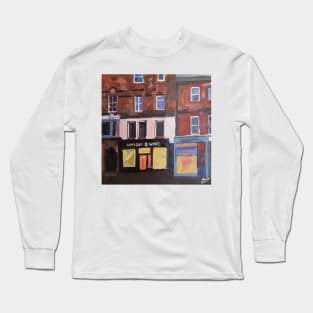 Central Edinburgh Streets, Scotland Long Sleeve T-Shirt